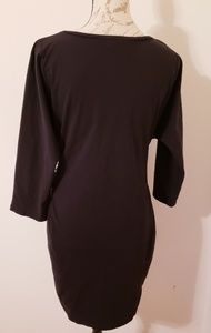 Catherine Malandrino Dresses - NWOT Catherine Black Front Tie Dress sXL Catherine Malandrino Dresses - NWOT Catherine Black Front Tie Dress sXL